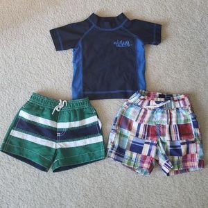 Baby boys Swim suit lot